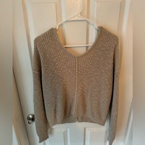 Tan Sweater!
